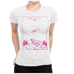 Футболка Dream Shirts, размер XL, белый