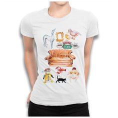 Футболка Dream Shirts, размер M, белый
