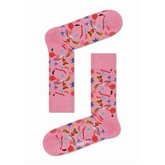 Носки Happy Socks, размер 36-40, розовый, мультиколор