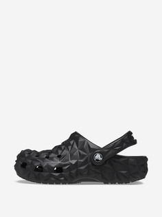 Сабо детские Crocs Classic Geometric Clog K, Черный