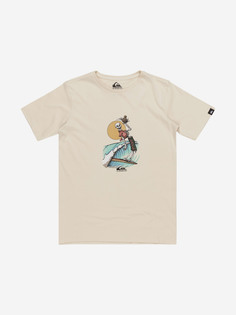 Футболка для мальчиков Quiksilver Never Ending Surf, Бежевый