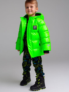 Куртка демисезонная PlayToday для мальчика, Зеленый