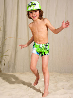 Плавки-шорты трикотажные Playtoday для мальчиков «8», Мультицвет