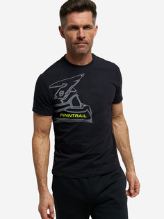Футболка мужская FINNTRAIL Helmet, Черный