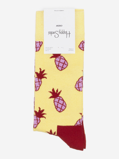 Носки с рисунками Happy Socks - Pineapple, Желтый