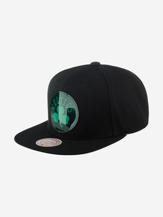 Бейсболки HHSS6047-BCEYYPPPBLCK Boston Celtics NBA (черный), Черный Mitchell&Ness