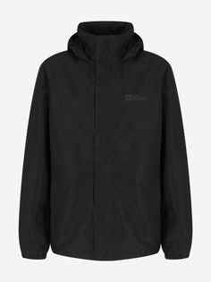 Куртка мембранная мужская Jack Wolfskin Stormy Point, Черный