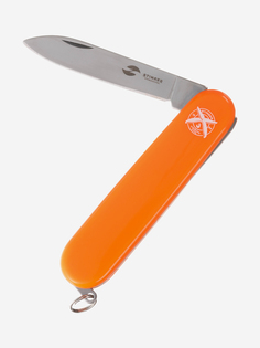 Нож перочинный Stinger, 90 мм, 2 функции, материал рукояти: АБС-пластик (оранжевый), Оранжевый