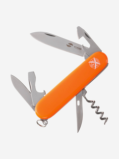 Нож перочинный Stinger, 90 мм, 11 функций, материал рукояти: АБС-пластик (оранжевый), Оранжевый