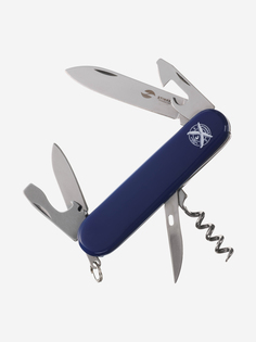 Нож перочинный Stinger, 90 мм, 11 функций, материал рукояти: АБС-пластик (синий), Синий