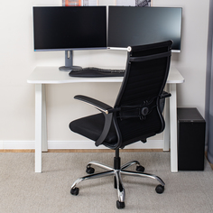 Стол компьютерный Домотека Оскар 1 БЛ 71 БЛ-2, белый