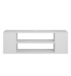 Тумба под телевизор напольная/подвесная, белая текстурная без глянца No Brand