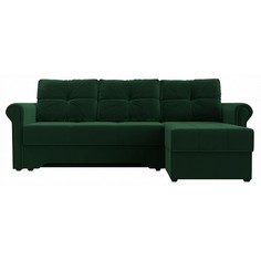 Диван-кровать Лига диванов Леон, зеленый