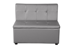 Кухонный диван Уют-1,2 серый No Brand
