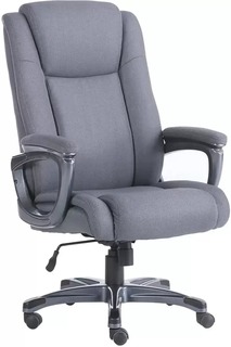 Кресло офисное Brabix Solid HD-005 серый/серый (531823)