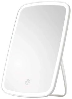 Зеркало косметическое для макияжа настольное с подсветкой LED Makeup Mirror (белое) Catta