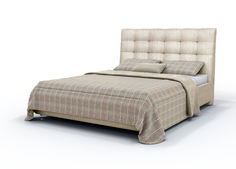 Кровать Аскона AmeLia с ПМ с бельевым ящиком Тк.Iris 507 180x200 Askona