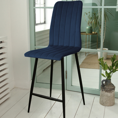 Барный стул ForPost Принстон, блю, 1шт