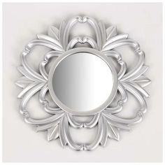 Зеркало настенное «Цветочки», d зеркальной поверхности 11 см, цвет серебристый Queen Fair