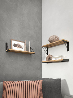 Полка настенная Loft КП500ДВ дуб вотан 3шт No Brand