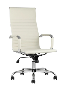 Кресло руководителя Stool Group City D-101h, бежевое Top Chairs