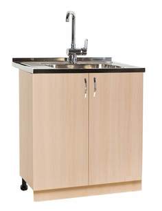 Тумба SANTREK дуб млечный (2 дверцы) (ЛДСП) 80*50