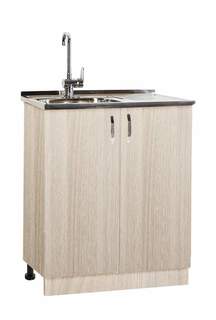 Тумба SANTREK ясень шимо светлый (2 дверцы) (ЛДСП) 80*50