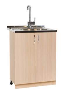 Тумба SANTREK дуб млечный (2 дверцы) (ЛДСП) 60*50