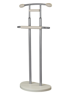 Вешалка Мебелик ГАЛАНТ 333 металлик/слоновая кость