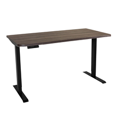 Стол игровой с регулируемой высотой LuxAlto 34366 SR2 135x60 см, Серо-бежевый ЛДСП
