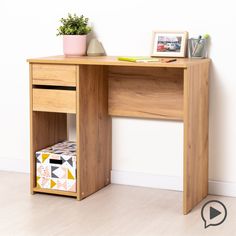 Стол письменный Mobi Винтер 12.80F, Дуб Золотой крафт