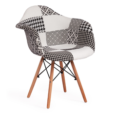 Стул TetChair CINDY SOFT (EAMES) черный/белый/натуральный