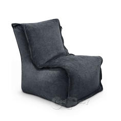 Бескаркасный модульный диван GoodPoof Деко one size, микровельвет, Anthracite