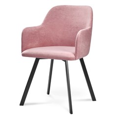 Стул-кресло RIZZ Cathedra розовый No Brand