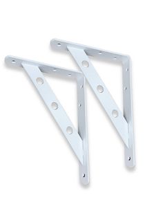 Кронштейн для полки усиленный PRM 200x150 10 шт белый