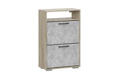 Тумба для обуви Бостон дуб крафт серый / бетонный камень Интерьер Центр