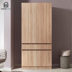 Шкаф для одежды HomeGrad Сура 100х48х210 сонома