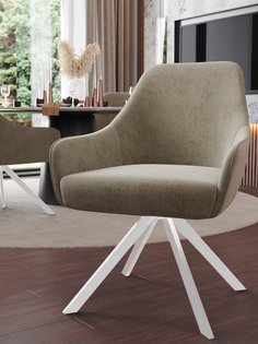 Стул ArtGenesis Амбассадор, с подлокотниками, серый