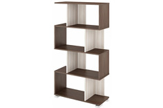 Стеллаж Мэрдэс СЛ-5-4 Карамель/Шамони Merdes