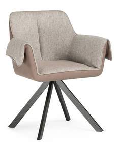 Стул на металлокаркасе Woodville Каита neptun 12 / flex 230 / черный