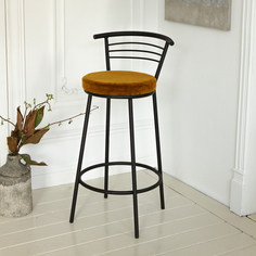 Барный стул со спинкой ForPost Бари Max, чай ти, 1шт