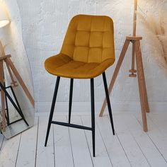 Барный стул со спинкой ForPost Мартин премиум, чай ти, 1шт