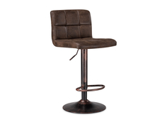 Стул барный Woodville paskal vintage brown