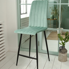 Барный стул ForPost Принстон, аквамарин, 1шт