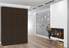 Шкаф распашной QualisMebel Марсель 1 2000х700х2600 венге цава