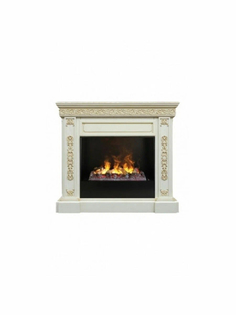 Электрокамин Real Flame Ekaterina 26 WT-659G с очагом 3D Cassette 630 + Black вст.