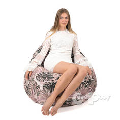 Кресло Груша Велюр Джангл-II XXXL No Brand