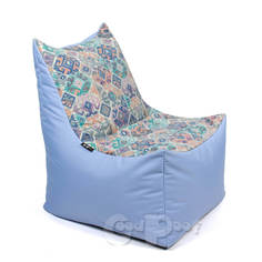 Кресло Мешок Трон Жаккард Ясмин No Brand