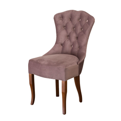 Стул с каретной стяжкой Chair Warehouse, Sicilious, 0004, для кухни и гостиной, бежевый