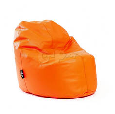 Бескаркасное Кресло Лаунж Экокожа Orange No Brand